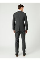 Kip Tkm-625 Mono Yaka Fitted Düz Antrasit Erkek Takım Elbise - 3