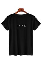 Satranç Medya Satranç Tişörtü Think - 1