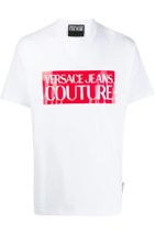 Versace Jeans Couture Baskı Logo Oversized T-shirt - 1