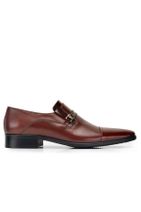 Nevzat Onay Hakiki Deri Kahverengi Klasik Loafer Erkek Ayakkabı -7766- - 1