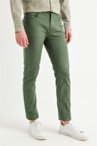 Avva Erkek Yeşil 5 Cepli Basic Slim Fit Pantolon A01y3041 - 2