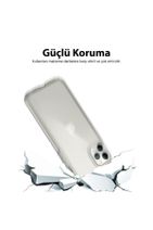 Mobilteam Apple Iphone X Kılıf Şeffaf Süper Silikon Kapak - 4