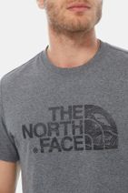 THE NORTH FACE Erkek Gri Sıfır Yaka Tişört - 3