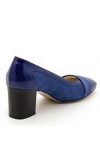 İriadam Kadın Mavi Büyük Numara Topuklu Ayakkabı - 2