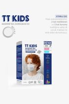 TTMedical 10'lu Çocuk Beyaz 5 Katmanlı Üstün Korumalı Filtreli Yüz Maskesi Esnek Ipli Özel Üretim - 3