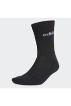 adidas Erkek Siyah Bilekli Çorap 3 Çift - 1