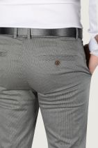 Terapi Men Erkek Antrasit Slim Fit Italyan Kesim Keten Pantolon - 5