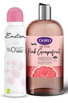 Emotion Pink Secret Deodorant 150ml Ve Duru Detox Greyfurt Duş Jeli 500ml - 2