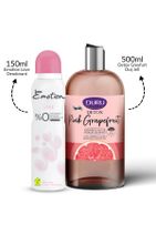 Emotion Pink Secret Deodorant 150ml Ve Duru Detox Greyfurt Duş Jeli 500ml - 3