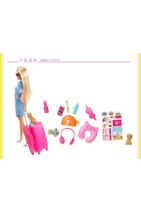 Barbie Seyahatte Bebeği Ve Aksesuarları Fwv25 Matfwv25 - 2