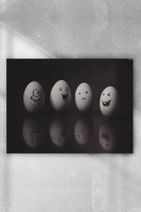 Postermanya Komik Yumurtalar Eğlenceli Mizahi Poster - 1