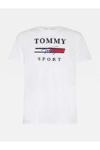 Tommy Hilfiger Tommy Sport Signature Erkek Tshirt - 4
