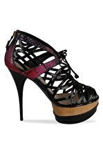 SEBASTIAN Kadın Siyah Klasik Topuklu Ayakkabı S5225 - 1
