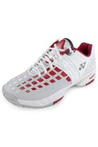 YONEX Power Cushıon Pro Beyaz Grı Kırmızı Tenis Ayakkabısı - 2