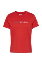 Tommy Hilfiger Kadın Kırmızı T-Shirt Tjw Amerıcana Logo Tee DW0DW08486XNL - 1