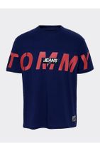 Tommy Hilfiger Bold Tommy Logo Tee Dm0dm07856 - 1