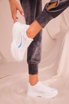 SOHO Beyaz-Neon Kadın Sneaker 15858 - 3