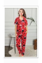 MINNIE Kadın Kırmızı Pijama Takımı - 1