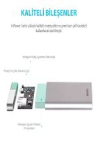 INCORE inPower 10000 PD QC 3.0 Gümüş Taşınabilir Şarj Cihazı Powerbank - 4