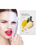 Missha Nemlendirici Pürüzsüzleştiren Yaprak Maske - Pure Source Cell Sheet Mask Mango 21g 8806185728140 - 1