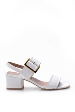 Derimod Beyaz Kadın Sandalet - 1