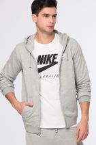 Nike Erkek Sweatshirt - M Nsw Hoodie Fz Ft Club - 804391-063 - 1