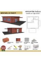 Minyatur Tuğla Müstakil Ev Paketi – Minyatür Tuğla - 1