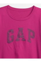 GAP Kadın Beyaz Logo Kısa Kollu T-shirt - 4