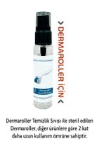 Myroller Dermaroller 0.50mm Dezenfektan Hediye Titanyum 540 Iğneli Derma Roller - 4
