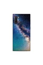 Pickcase Samsung Galaxy Note 10 Plus Kılıf Desenli Arka Kapak Geceye Bakış - 1