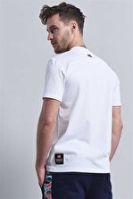 ECKO UNLTD Pınk Camo Beyaz Erkek Baskılı Bisiklet Yaka T-shirt - 4