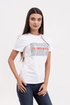 Calvin Klein Kadın Beyaz T-shirt PRE18KJ20J207974-CK112 - 3