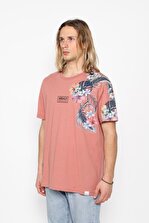 Oksit Mach1331 Flower Erkek Oversize T-shirt - 1