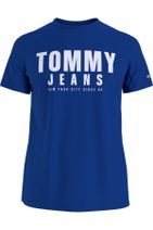 Tommy Hilfiger Erkek Mavi T-Shirt Tjm Center Chest Tommy Graphıc DM0DM10243 - 1