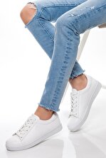 derithy Beyaz Kadın Sneaker FDN5000 - 1