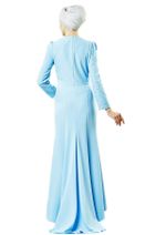 LADYNUR Kadın Abiye Elbise Buz Mavisi 3009-14 - 6