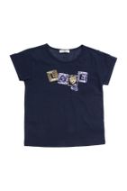 Soobe Lacivert Kız Çocuk T-Shirt - 1