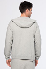 Nike Erkek Sweatshirt - M Nsw Hoodie Fz Ft Club - 804391-063 - 2