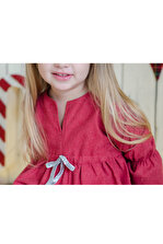 PixyLove Kırmızı Kız Çocuk Elbise Candy - 2