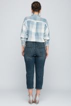 Marks & Spencer Kadın Koyu Indigo Jeans T57004615QP - 2