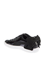 Puma Basket Bow Sb Wn S Siyah Kadın Deri Sneaker Ayakkabı 100352523 - 3