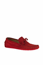 Elle Shoes MONROY Hakiki Deri Kırmızı Erkek Loafer - 5