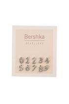 Bershka Kadın Gümüş Rengi Küpe 2017-9318-23 - 1
