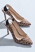 Elle Shoes JONAY Leopar Kadın Ayakkabı - 1