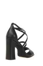 Derimod Hakiki Deri Siyah Kadın Topuklu Ayakkabı 18SFD125518 - 4