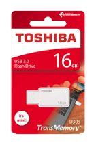 Toshiba 16Gb Usb 3.0 U303 Akatsuki Mini Beyaz THN-U303W0160E4 - 1