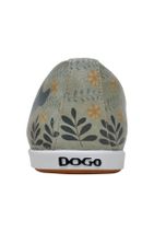 Dogo Kadın Vegan Deri Mavi Bağcıklı Babet - Deep Tasarım - 6