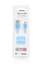 Miniso Mikro USB Kablo 2.1A_100CM_Mavi - 2
