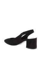 SOHO Siyah Süet Kadın Topuklu Ayakkabı 12517 - 5