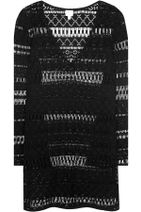 Milly Kadın Siyah Örgü Plaj Elbisesi Mykonos Örgü - MLY01101002 - 4